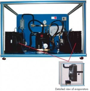 COMPUTER CONTROLLED DOUBLE CHAMBER REFRIGERATOR MODULE - THARA2C/2