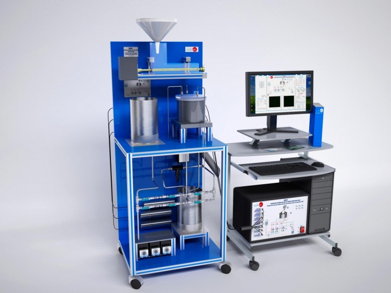 COMPUTER CONTROLLED SOLID-LIQUID EXTRACTION UNIT - UESLC