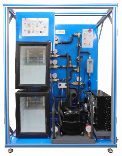 COMPUTER CONTROLLED REFRIGERATION UNIT WITH REFRIGERATION AND FREEZING CHAMBER - TRRC