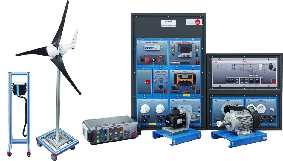 WIND POWER APPLICATION WITH PERMANENT MAGNETS SYNCHRONOUS GENERATOR, WITH SCADA - AEL-WPTC