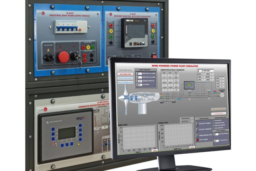 COMPUTER CONTROLLED WIND POWER PLANTS APPLICATION WITH INDUCTION GENERATOR - AEL-WPPIC