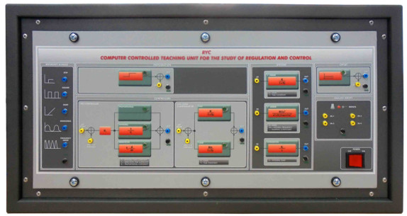 COMPUTER CONTROLLED TEACHING UNIT FOR THE STUDY OF REGULATION AND CONTROL - RYC