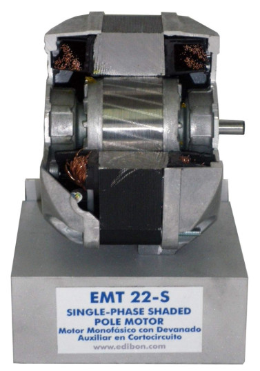 CUTAWAY 1PH SHADED POLE MOTOR - EMT22-S