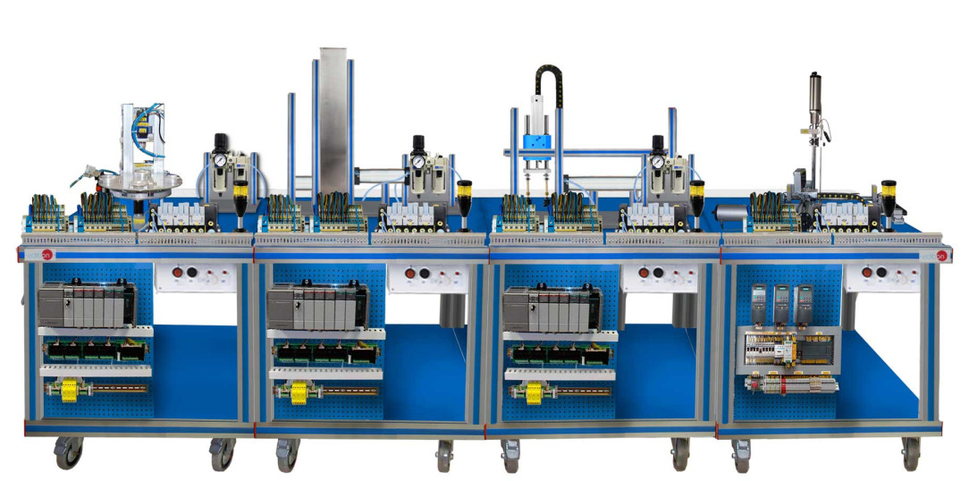 FLEXIBLE MANUFACTURING SYSTEM  3 - AE-PLC-FMS3