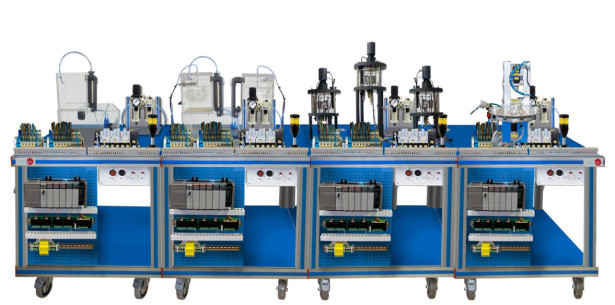 FLEXIBLE MANUFACTURING SYSTEM  4 - AE-PLC-FMS4