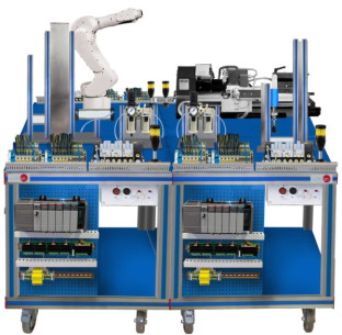 FLEXIBLE MANUFACTURING SYSTEM  9 - AE-PLC-FMS9