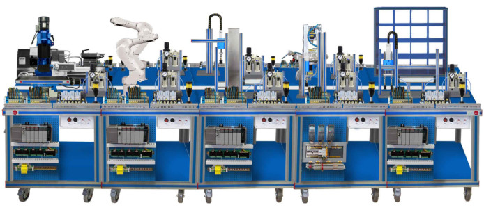 FLEXIBLE MANUFACTURING SYSTEM  11 - AE-PLC-FMS11