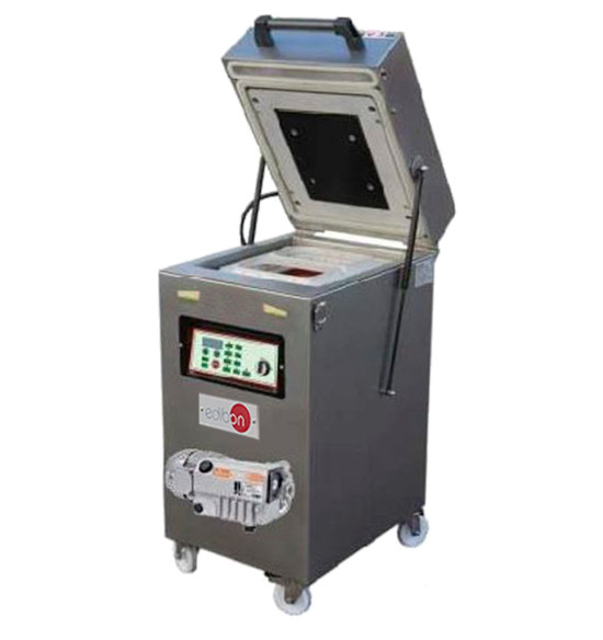 COMPUTER CONTROLLED AND TOUCH SCREEN THERMOSEALING MACHINE WITH INERT GAS INJECTION - TIGI/CTS