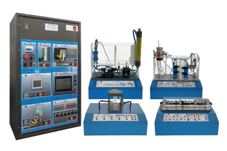 MODULAR SYSTEM FOR THE STUDY OF SENSORS WITH PLC CONTROL - BS-PLC