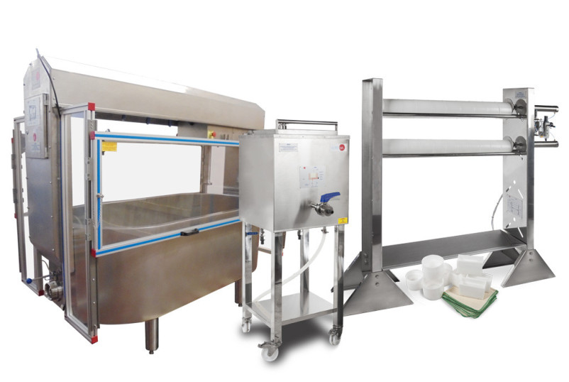 PILOT PLANT FOR THE PRODUCTION OF CHEESE AND COTTAGE - LE00/CC