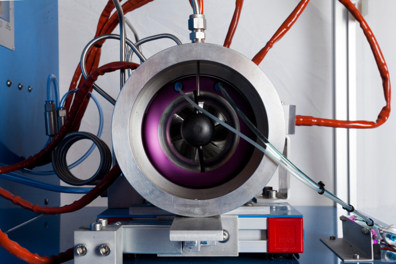 Axialfluss-Gasturbine/Strahltriebwerk, computergesteuert (PC) | EDIBON