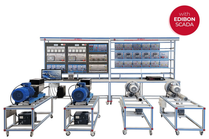 MODULAR MARINE ELECTRICAL POWER DISTRIBUTION APPLICATION, WITH SCADA - AEL-MEPD-01