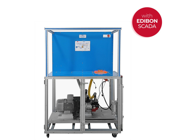 COMPUTER CONTROLLED TEST BENCH FOR SINGLE-CYLINDER ENGINES, 2.2 KW - TBMC3