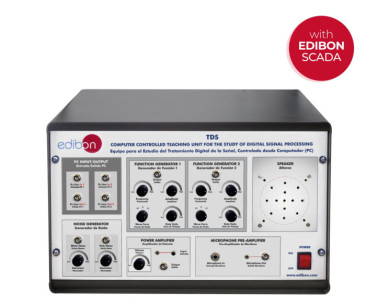 COMPUTER CONTROLLED TEACHING UNIT FOR THE STUDY OF DIGITAL SIGNAL PROCESSING - TDS