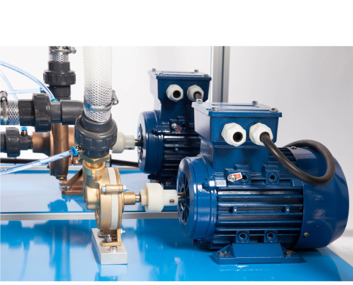 COMPUTER CONTROLLED MULTIPUMP TESTING BENCH (4 TYPES OF PUMPS) - PBOC