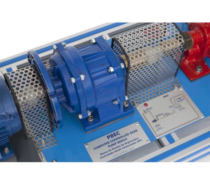 COMPUTER CONTROLLED GEAR PUMP BENCH - PBEC