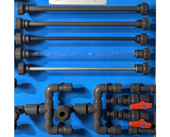 COMPUTER CONTROLLED PIPE NETWORK UNIT, WITH HYDRAULICS BENCH (FME00) - AMTC