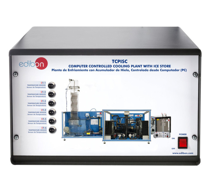 COMPUTER CONTROLLED COOLING PLANT WITH ICE STORE - TCPISC