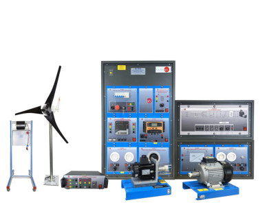 WIND POWER APPLICATION WITH PERMANENT MAGNETS SYNCHRONOUS GENERATOR, WITH SCADA - AEL-WPTC