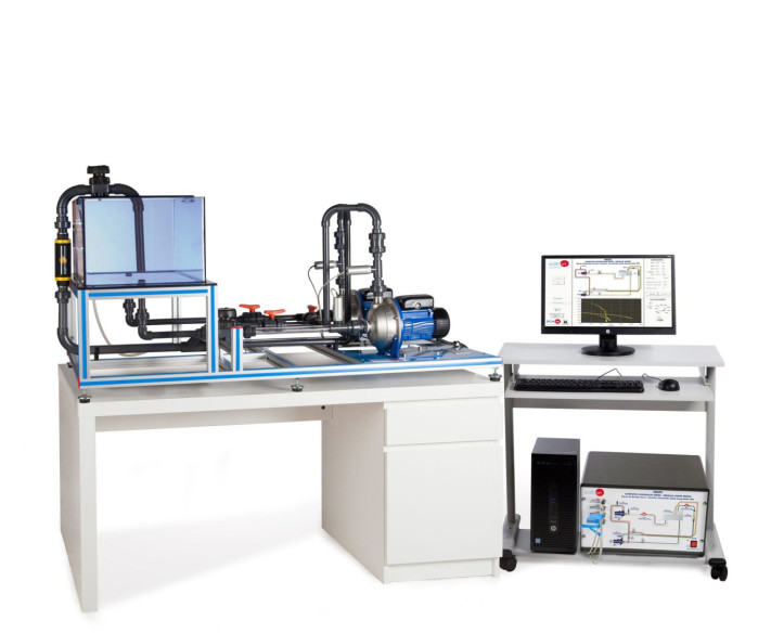 COMPUTER CONTROLLED SERIES/PARALLEL PUMPS BENCH - PBSPC