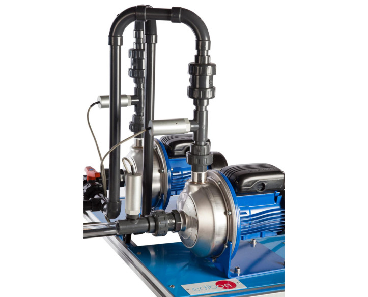 COMPUTER CONTROLLED SERIES/PARALLEL PUMPS BENCH - PBSPC