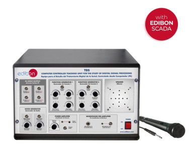 COMPUTER CONTROLLED TEACHING UNIT FOR THE STUDY OF DIGITAL SIGNAL PROCESSING - TDS