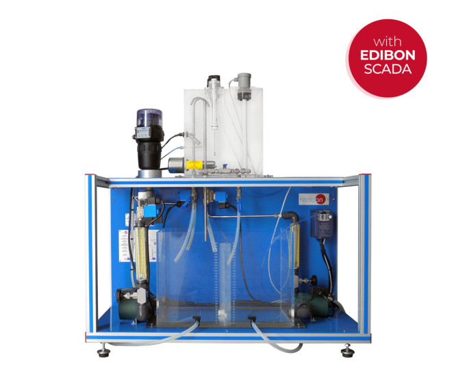 COMPUTER CONTROLLED PROCESS CONTROL UNIT (ELECTRONIC + PNEUMATIC VALVE AND SPEED CONTROLLER) - UCPCNCV