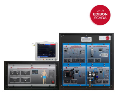COMPUTER CONTROLLED HUMAN BIOSIGNALS AND PARAMETERS TEACHING UNIT - BIHBPC
