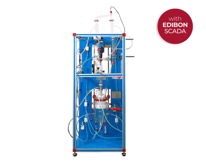 ISOTHERMAL REACTOR WITH STIRRER AND DISTILLATION - QRIA/D