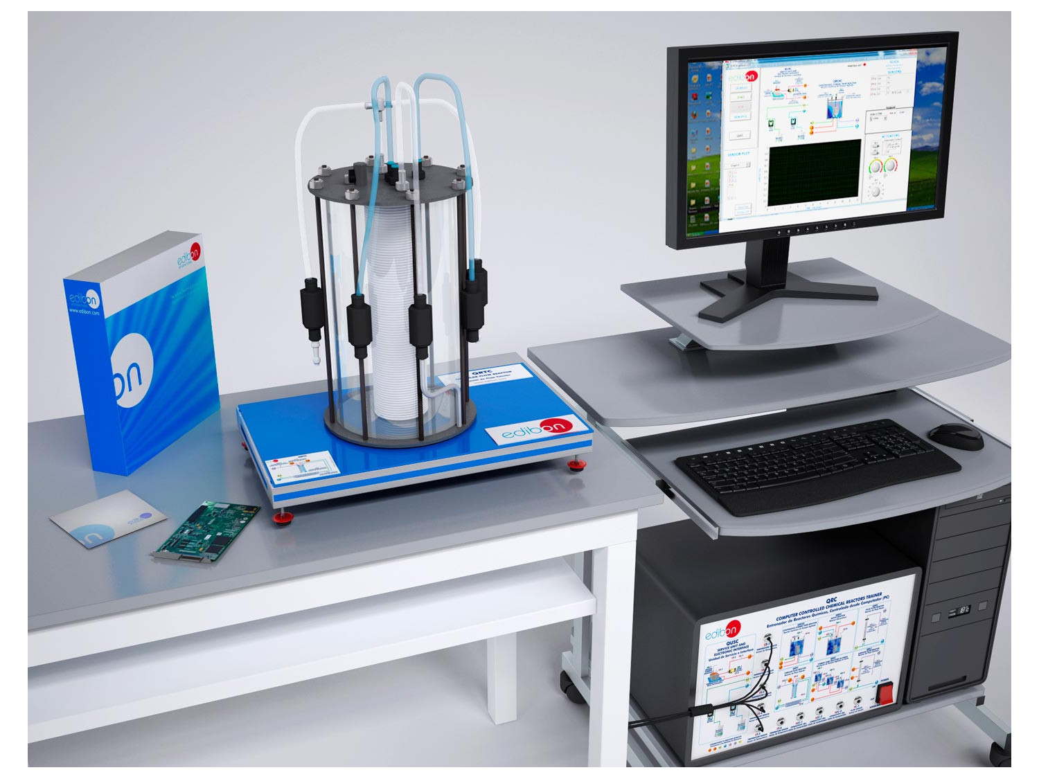 COMPUTER CONTROLLED TUBULAR FLOW REACTOR FOR QRC - QRTC COMPUTER CONTROLLED TUBULAR FLOW REACTOR FOR QRC - QRTC