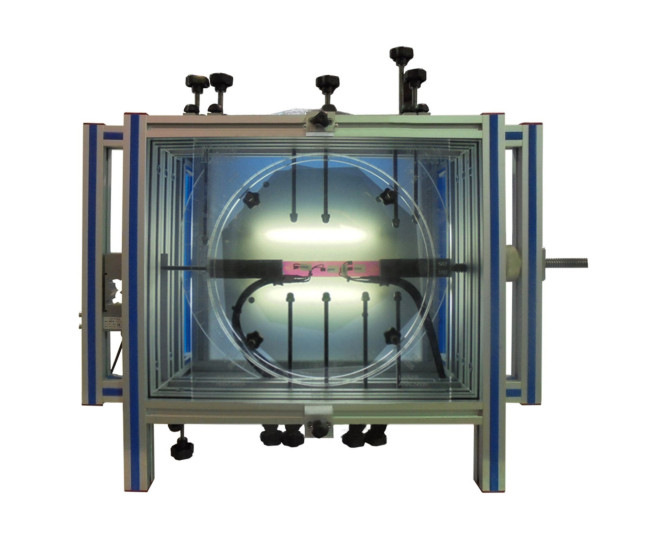 COMPUTER CONTROLLED PHOTOELASTICITY UNIT WITH ARTIFICIAL VISION SYSTEM - EFOV