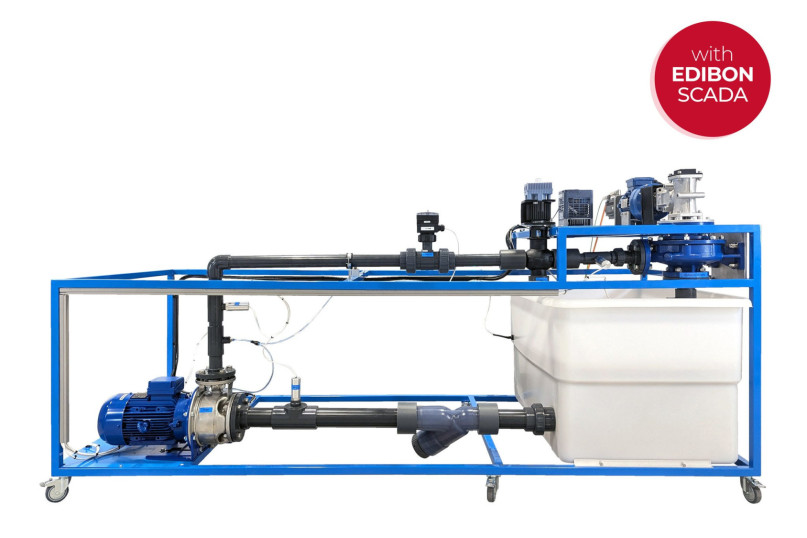 COMPUTER CONTROLLED HYDROELECTRIC POWER PLANT WITH FRANCIS TURBINE - HPPF