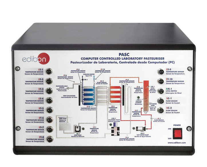 COMPUTER CONTROLLED LABORATORY PASTEURIZER - PASC