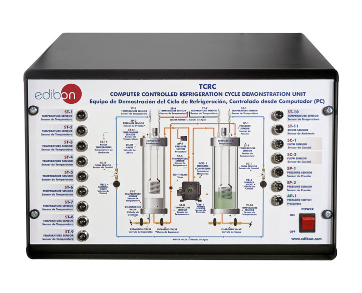 COMPUTER CONTROLLED REFRIGERATION CYCLE DEMONSTRATION UNIT - TCRC