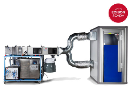 COMPUTER CONTROLLED AIR CONDITIONING UNIT WITH CLIMATIC CHAMBER AND WATER CHILLER - TACC