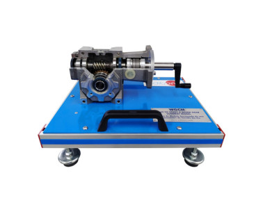 UNIT TO STUDY A WORM GEAR CUTAWAY MODEL - WGCM