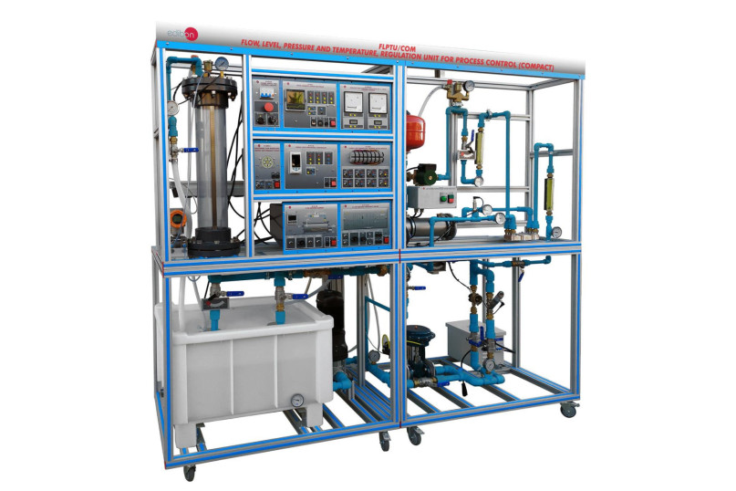FLOW, LEVEL, PRESSURE AND TEMPERATURE REGULATION FOR PROCESS CONTROL - FLPTU