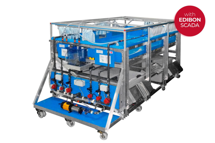 COMPUTER CONTROLLED HYDROLOGIC SYSTEMS, RAIN SIMULATOR AND IRRIGATION SYSTEMS UNIT (4X2 M) - ESHC(4x2m)