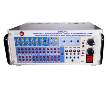 EDIBON DATA ACQUISITION SYSTEM AND VIRTUAL INSTRUMENTATION (SPEED: 250,000 SAMPLES/S) - EDAS/VIS-0.25