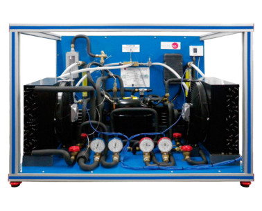 HEAT PUMP + AIR CONDITIONING + REFRIGERATION WITH 2 CONDENSERS AND 2 EVAPORATORS (WATER/AIR) - THAR22B