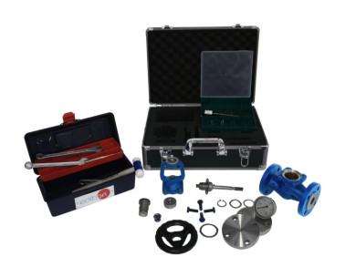 ASSEMBLY OF A SHUT-OFF VALVE UNIT - ASV