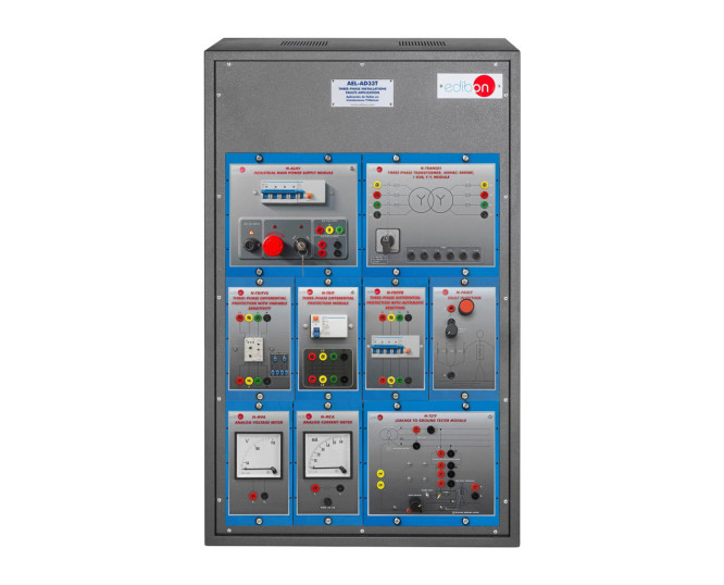 THREE-PHASE INSTALLATIONS FAULTS APPLICATION - AEL-AD33T