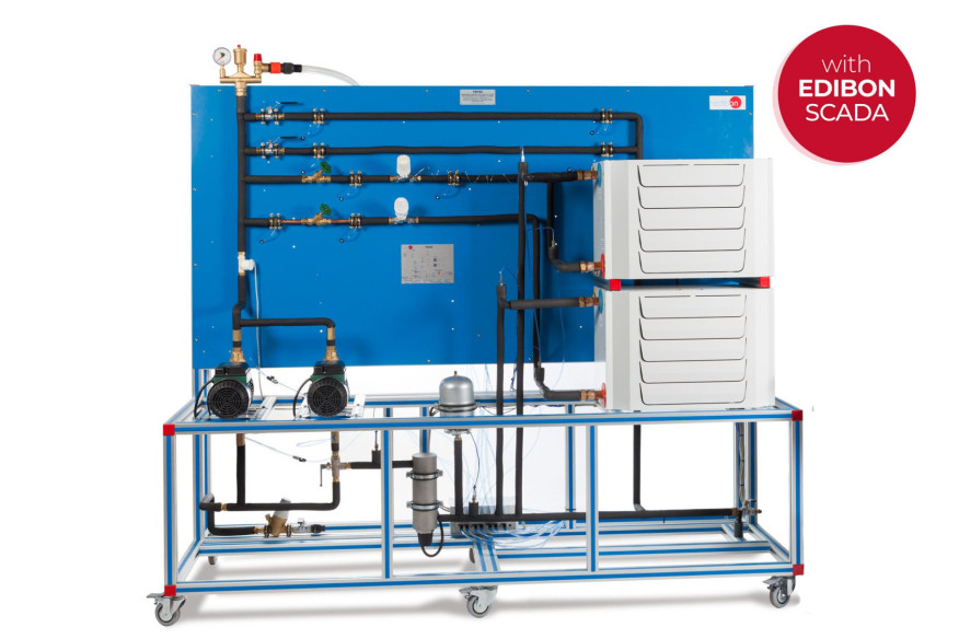 COMPUTER CONTROLLED UNIT TO STUDY THE EFFICIENCY OF A HEATING SYSTEM - TEHSC