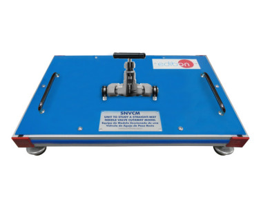 UNIT TO STUDY A STRAIGHT-WAY NEEDLE VALVE CUTAWAY MODEL - SNVCM