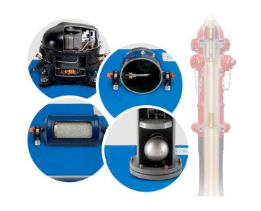 UNIT TO STUDY AN UNDERGROUND HYDRANT CUTAWAY MODEL - UHCM