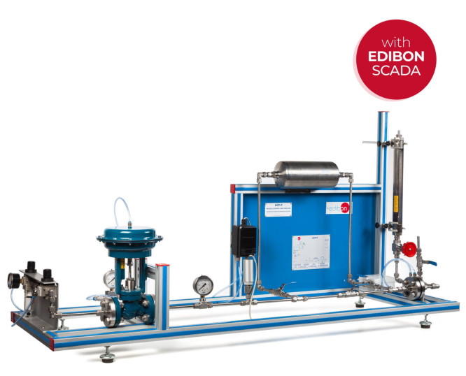 COMPUTER CONTROLLED PROCESS CONTROL UNIT FOR THE STUDY OF PRESSURE (AIR) - UCP-P