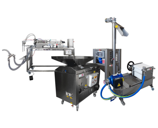 COMPUTER CONTROLLED AND TOUCH SCREEN PILOT PLANTS FOR THE PRODUCTION OF OIL - AC00