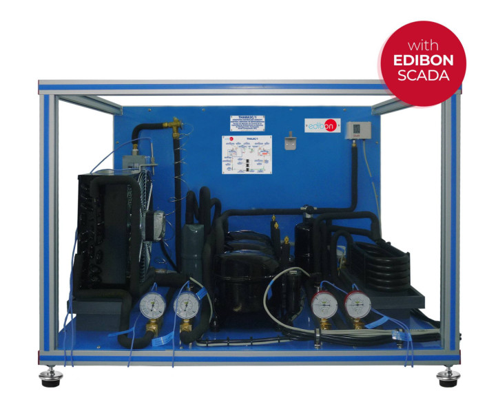 COMPUTER CONTROLLED REFRIGERATION CONTROL UNIT WITH SEVERAL COMPRESSORS - THALAC/1