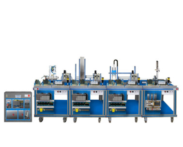 FLEXIBLE MANUFACTURING SYSTEM  3 - AE-PLC-FMS3