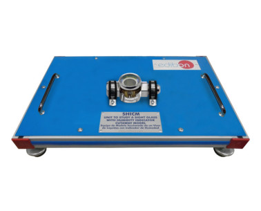 UNIT TO STUDY A SIGHT GLASS WITH HUMIDITY INDICATOR CUTAWAY MODEL - SHICM